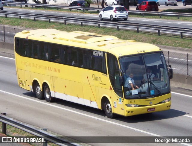 Viação Itapemirim 8715 na cidade de São José dos Campos, São Paulo, Brasil, por George Miranda. ID da foto: 9316360.