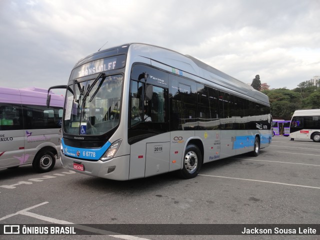 Transwolff Transportes e Turismo 6 6778 na cidade de São Paulo, São Paulo, Brasil, por Jackson Sousa Leite. ID da foto: 9317362.