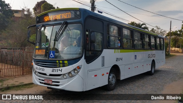 Expresso Glória 2114 na cidade de Valença, Rio de Janeiro, Brasil, por Danilo  Ribeiro. Número da foto: #9315351.