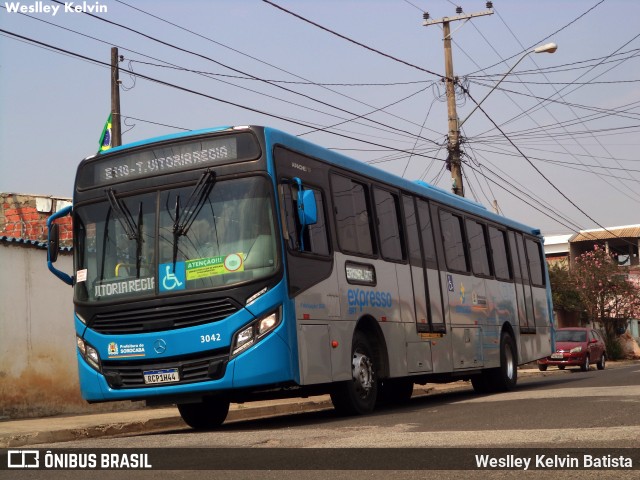 BRT Sorocaba Concessionária de Serviços Públicos SPE S/A 3042 na cidade de Sorocaba, São Paulo, Brasil, por Weslley Kelvin Batista. Número da foto: #9318924.