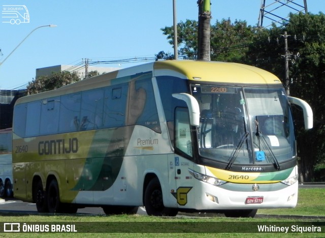 Empresa Gontijo de Transportes 21640 na cidade de Vitória, Espírito Santo, Brasil, por Whitiney Siqueira. Número da foto: #9319029.