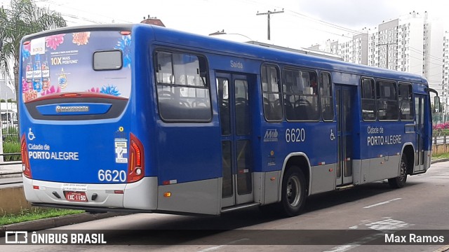 SOPAL - Sociedade de Ônibus Porto-Alegrense Ltda. 6620 na cidade de Porto Alegre, Rio Grande do Sul, Brasil, por Max Ramos. Número da foto: #9319135.