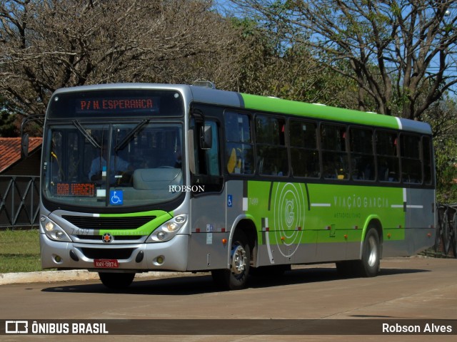 Viação Garcia 7499 na cidade de Maringá, Paraná, Brasil, por Robson Alves. ID da foto: 9320121.