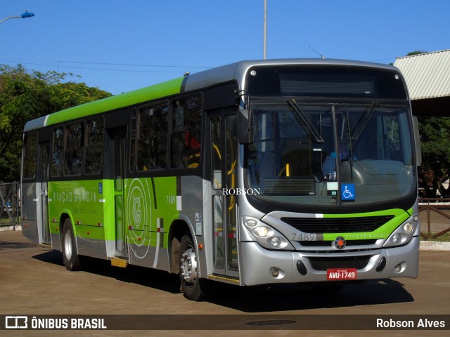 Viação Garcia 7489 na cidade de Maringá, Paraná, Brasil, por Robson Alves. ID da foto: 9320027.