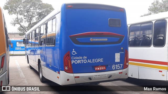 Auto Viação Navegantes 6157 na cidade de Porto Alegre, Rio Grande do Sul, Brasil, por Max Ramos. ID da foto: 9319157.