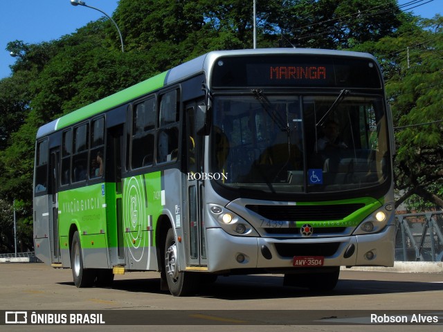 Viação Garcia 7439 na cidade de Maringá, Paraná, Brasil, por Robson Alves. ID da foto: 9320105.