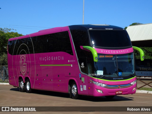 Viação Garcia 7189 na cidade de Maringá, Paraná, Brasil, por Robson Alves. Número da foto: #9320061.