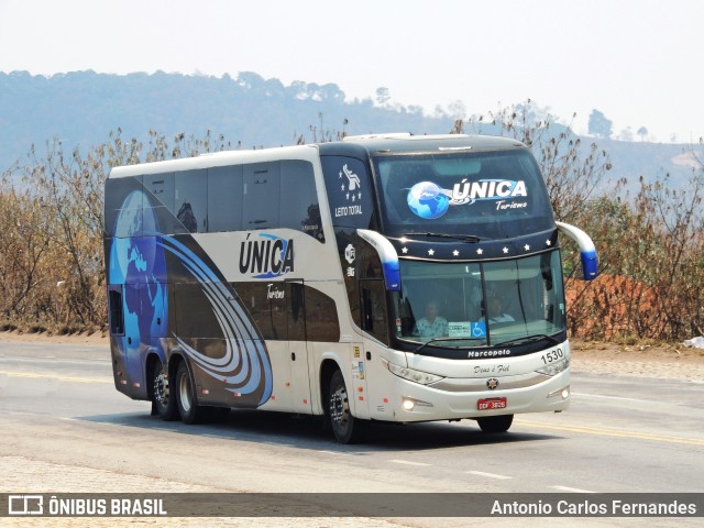 Única Turismo 1530 na cidade de João Monlevade, Minas Gerais, Brasil, por Antonio Carlos Fernandes. ID da foto: 9318922.