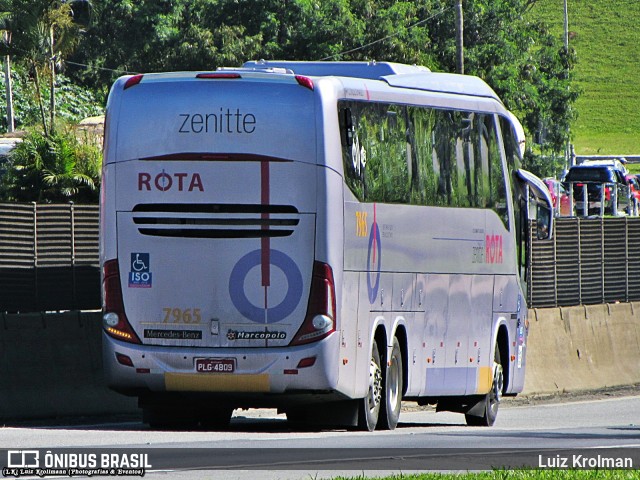 Rota Transportes Rodoviários 7965 na cidade de Aparecida, São Paulo, Brasil, por Luiz Krolman. ID da foto: 9319289.