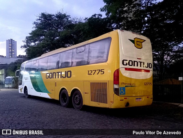 Empresa Gontijo de Transportes 12775 na cidade de Belo Horizonte, Minas Gerais, Brasil, por Paulo Vitor De Azevedo. ID da foto: 9320081.