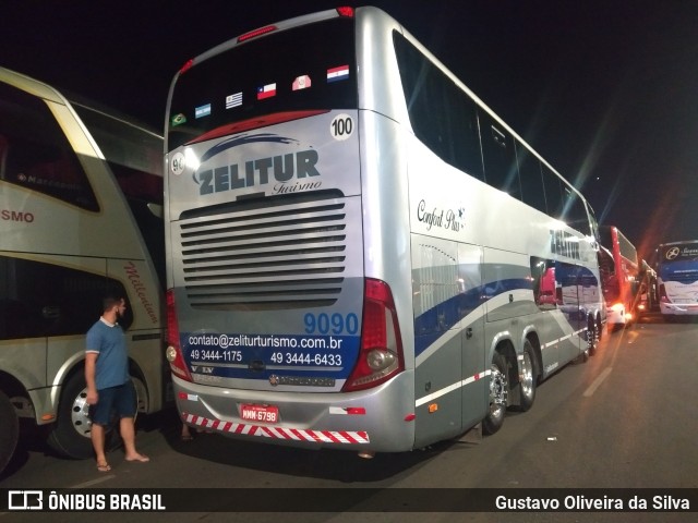 Zelitur Turismo 9090 na cidade de Brasília, Distrito Federal, Brasil, por Gustavo Oliveira da Silva. Número da foto: #9318484.