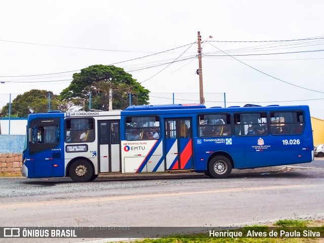 Transportes Capellini 19.026 na cidade de Monte Mor, São Paulo, Brasil, por Henrique Alves de Paula Silva. ID da foto: 9319301.