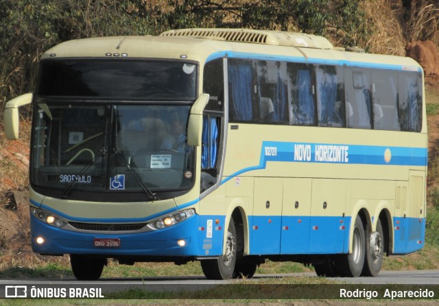 Viação Novo Horizonte 1027211 na cidade de Carmópolis de Minas, Minas Gerais, Brasil, por Rodrigo  Aparecido. Número da foto: #9232895.