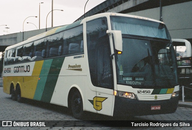 Empresa Gontijo de Transportes 12450 na cidade de Belo Horizonte, Minas Gerais, Brasil, por Tarcisio Rodrigues da Silva. Número da foto: #9232655.