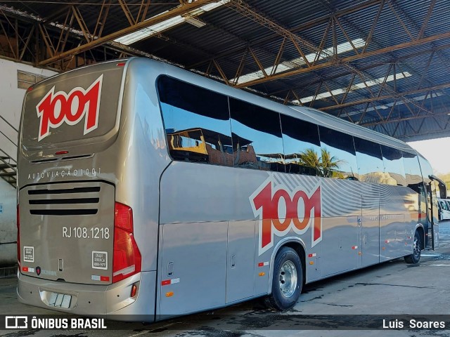 Auto Viação 1001 RJ 108.1218 na cidade de Rio de Janeiro, Rio de Janeiro, Brasil, por Luis  Soares. ID da foto: 9234030.