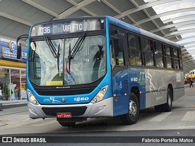 ATT - Atlântico Transportes e Turismo - Vitória da Conquista 1860 na cidade de Vitória da Conquista, Bahia, Brasil, por Fabrício Portella Matos. Número da foto: #9232179.