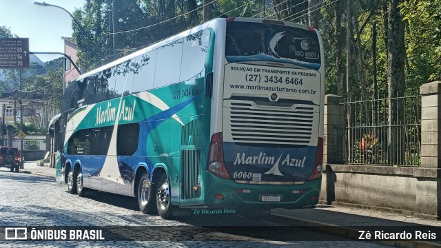 Marlim Azul Turismo 6060 na cidade de Petrópolis, Rio de Janeiro, Brasil, por Zé Ricardo Reis. Número da foto: #9233655.