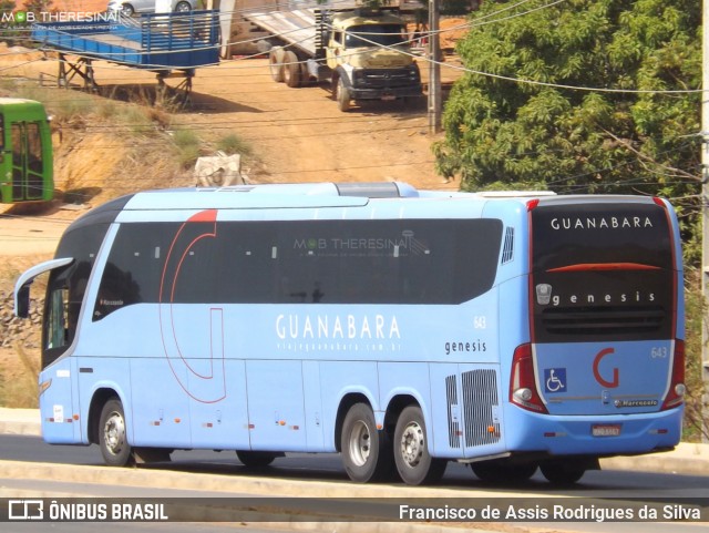 Expresso Guanabara 643 na cidade de Teresina, Piauí, Brasil, por Francisco de Assis Rodrigues da Silva. ID da foto: 9232890.