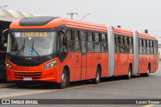 Viação Cidade Sorriso GE733 na cidade de Curitiba, Paraná, Brasil, por Lucas Sousa. ID da foto: 9234145.