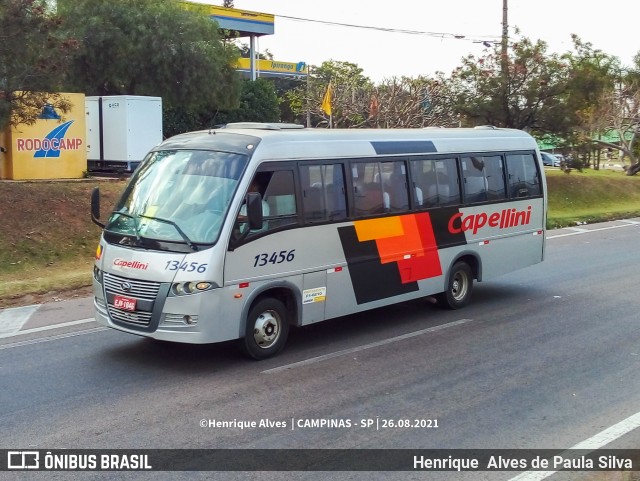 Transportes Capellini 13456 na cidade de Campinas, São Paulo, Brasil, por Henrique Alves de Paula Silva. ID da foto: 9232142.