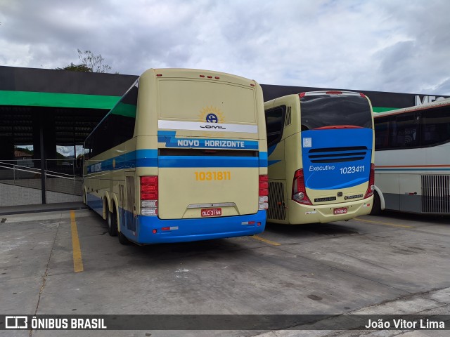 Viação Novo Horizonte 1031811 na cidade de Sapucaia, Rio de Janeiro, Brasil, por João Vitor Lima. Número da foto: #9231865.