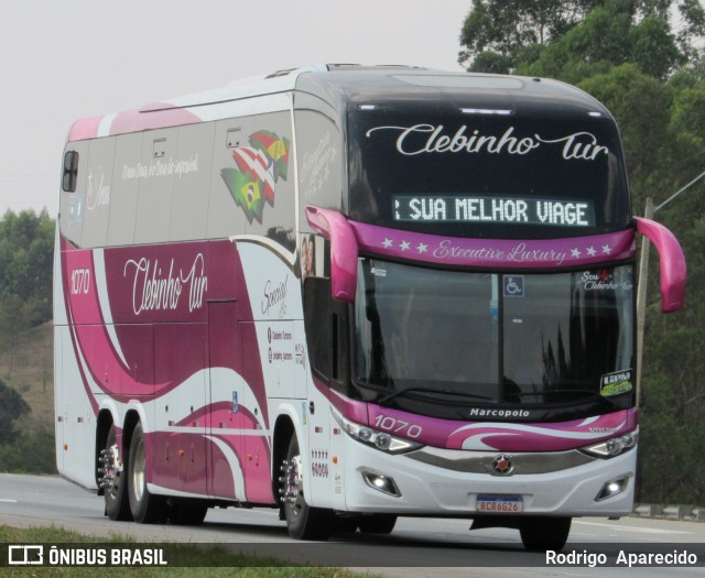 Clebinho Turismo 1070 na cidade de Carmópolis de Minas, Minas Gerais, Brasil, por Rodrigo  Aparecido. ID da foto: 9232933.