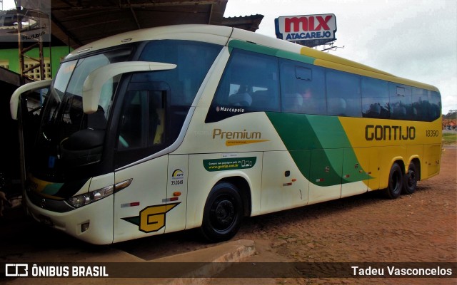 Empresa Gontijo de Transportes 18390 na cidade de Tianguá, Ceará, Brasil, por Tadeu Vasconcelos. ID da foto: 9232424.