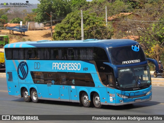 Auto Viação Progresso 6129 na cidade de Teresina, Piauí, Brasil, por Francisco de Assis Rodrigues da Silva. Número da foto: #9232898.