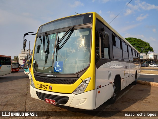 Viação Pioneira 228257 na cidade de Gama, Distrito Federal, Brasil, por isaac rocha lopes. Número da foto: #9322080.