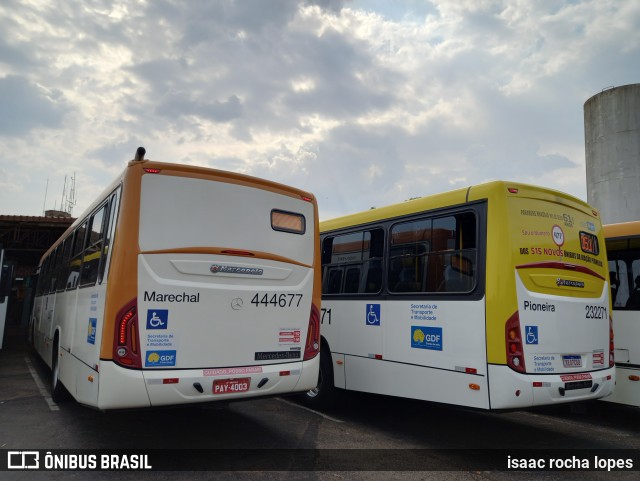 Auto Viação Marechal Brasília 444677 na cidade de Gama, Distrito Federal, Brasil, por isaac rocha lopes. Número da foto: #9322113.