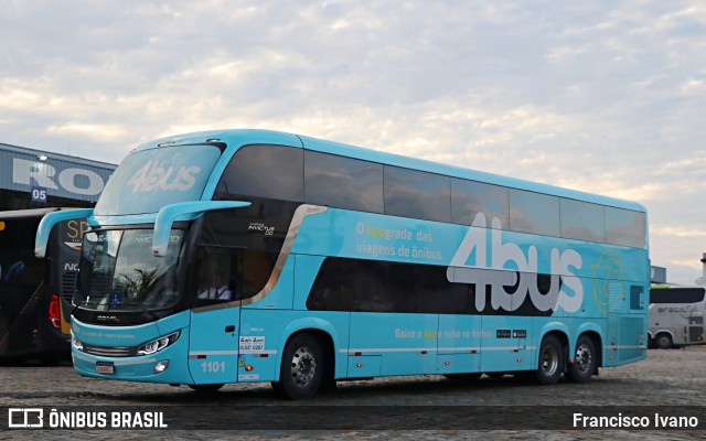 4bus - Cooperativa de Transporte Rodoviário de Passageiros Serviços e Tecnologia - Buscoop 1101 na cidade de Balneário Camboriú, Santa Catarina, Brasil, por Francisco Ivano. Número da foto: #9323477.