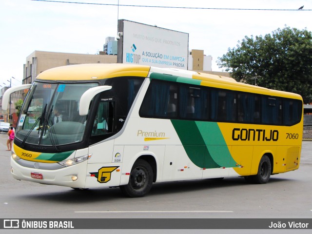 Empresa Gontijo de Transportes 7060 na cidade de Feira de Santana, Bahia, Brasil, por João Victor. ID da foto: 9322052.