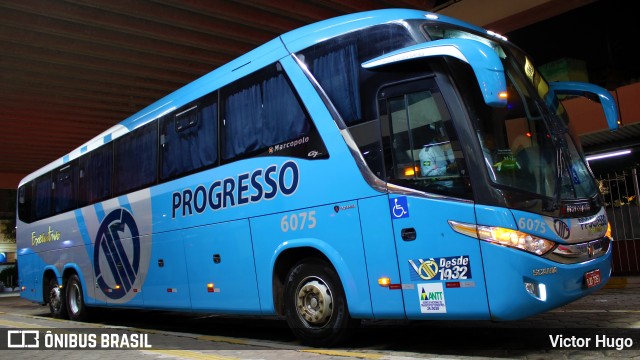 Auto Viação Progresso 6075 na cidade de Belém, Pará, Brasil, por Victor Hugo. Número da foto: #9323734.