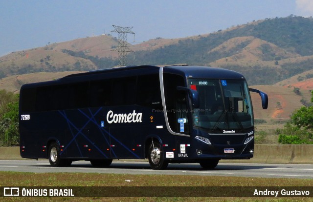 Viação Cometa 721519 na cidade de Roseira, São Paulo, Brasil, por Andrey Gustavo. Número da foto: #9321955.