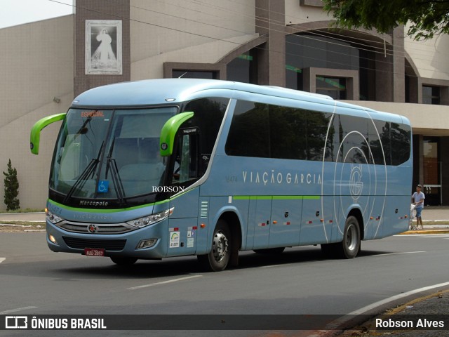 Viação Garcia 16474 na cidade de Paranavaí, Paraná, Brasil, por Robson Alves. ID da foto: 9322462.