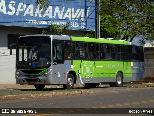 Viação Garcia 7499 na cidade de Paranavaí, Paraná, Brasil, por Robson Alves. ID da foto: 9322351.