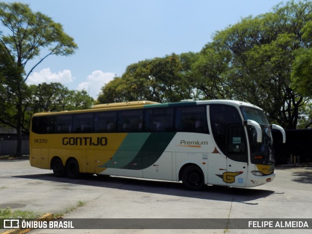 Empresa Gontijo de Transportes 14370 na cidade de São Paulo, São Paulo, Brasil, por FELIPE ALMEIDA. ID da foto: 9321279.