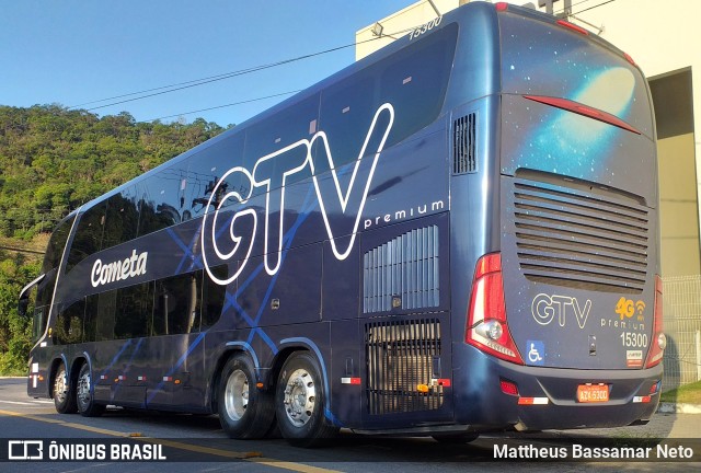 Viação Cometa 15300 na cidade de Juiz de Fora, Minas Gerais, Brasil, por Mattheus Bassamar Neto. Número da foto: #9324017.