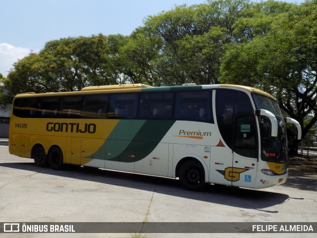 Empresa Gontijo de Transportes 14015 na cidade de São Paulo, São Paulo, Brasil, por FELIPE ALMEIDA. ID da foto: 9321275.