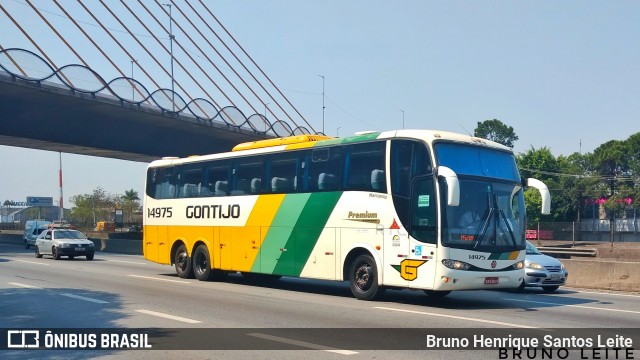 Empresa Gontijo de Transportes 14975 na cidade de Guarulhos, São Paulo, Brasil, por Bruno Henrique Santos Leite. ID da foto: 9323996.