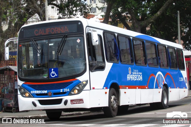 VINSAL - Viação Nossa Senhora Aparecida 2 204 na cidade de Barra do Piraí, Rio de Janeiro, Brasil, por Lucas Alvim. Número da foto: #9323763.