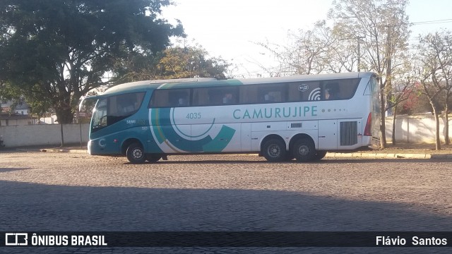 Auto Viação Camurujipe 4035 na cidade de Vitória da Conquista, Bahia, Brasil, por Flávio  Santos. ID da foto: 9321450.