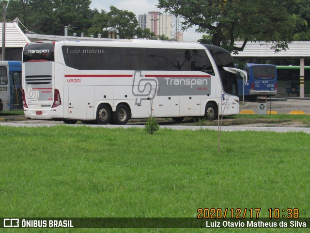 Transpen Transporte Coletivo e Encomendas 42001 na cidade de São José dos Campos, São Paulo, Brasil, por Luiz Otavio Matheus da Silva. Número da foto: #9236257.