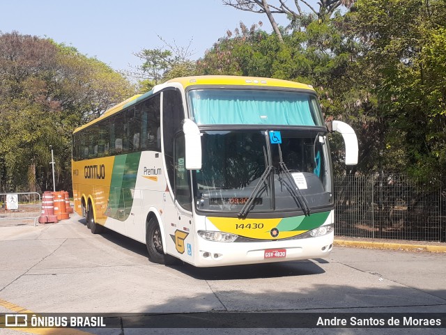 Empresa Gontijo de Transportes 14430 na cidade de São Paulo, São Paulo, Brasil, por Andre Santos de Moraes. ID da foto: 9236760.