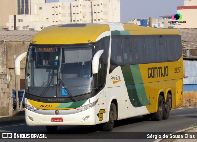 Empresa Gontijo de Transportes 21650 na cidade de Campinas, São Paulo, Brasil, por Sérgio de Sousa Elias. ID da foto: 9237352.