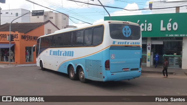 Emtram 4770 na cidade de Barra da Estiva, Bahia, Brasil, por Flávio  Santos. Número da foto: #9237900.