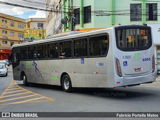 Viação Rosa Vitória da Conquista 6505 na cidade de Vitória da Conquista, Bahia, Brasil, por Fabrício Portella Matos. ID da foto: 9238685.