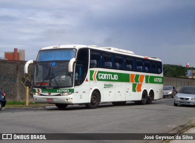 Empresa Gontijo de Transportes 14790 na cidade de São Paulo, São Paulo, Brasil, por José Geyvson da Silva. ID da foto: 9240632.