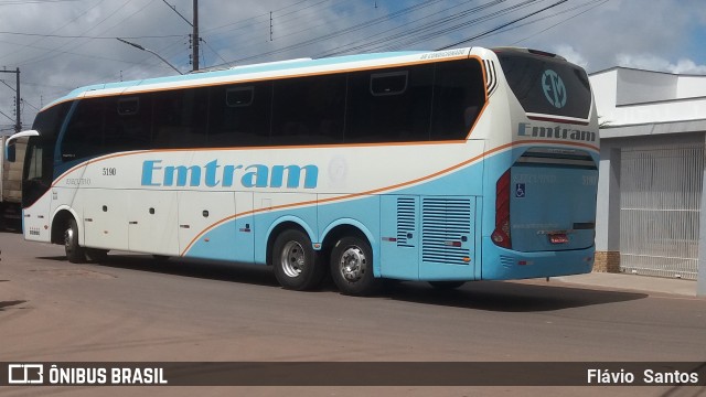 Emtram 5190 na cidade de Barra da Estiva, Bahia, Brasil, por Flávio  Santos. Número da foto: #9237919.