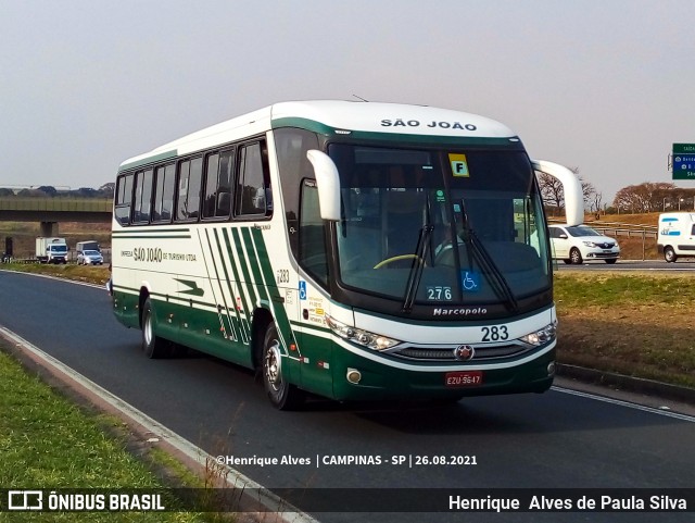 Sajotur - São João Turismo Jundiaí 283 na cidade de Campinas, São Paulo, Brasil, por Henrique Alves de Paula Silva. Número da foto: #9241005.